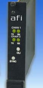 American Fibertek RR-9P88 24 Bit Digital Audio 2 Channels System 1310 / 1550nm 12dB Multi-mode 1 Fiber