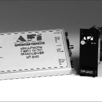 American Fibertek RRM-3485 Video & RS232 Rack Cd Rx 1310/1550nm 10dB Singlemode 1 Fiber