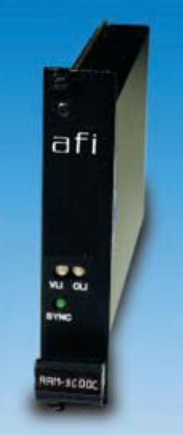 American Fibertek RRM-3600P-C One Channel of PFM Video with Reverse Up-the-Coax PTZ Control