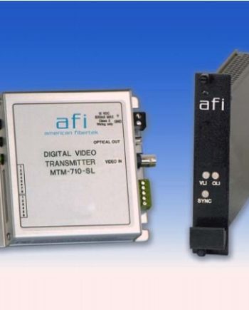 American Fibertek RRM-710SL-ST Digital Video 10 Bit Rack Card Rx 1310nm 21dB Singlemode ST Connector