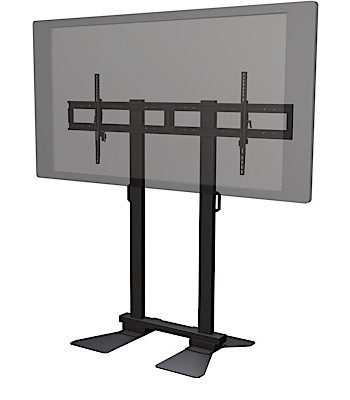 Crimson RSS100 Heavy Duty Floor Stand for Displays Larger Than 70″, Black