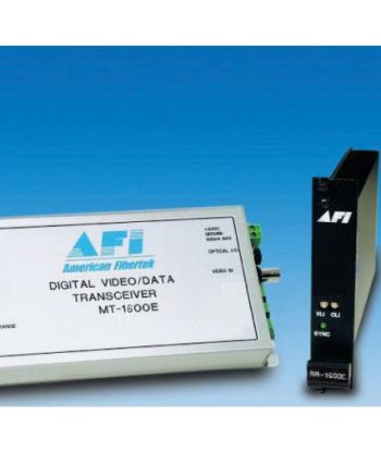 American Fibertek RT-1690E Single Channel Video with Up-the-Coax PTZ Control & (1) Bi-Directional RS422 or Contact Closure or Audio Channel