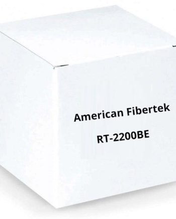 American Fibertek RT-2200BE 2 Way Video 2 Way AD Manchester Rack Card Tx 1300 / 1550nm 10Km Multi-mode