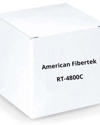 American Fibertek RT-4800C 2 Way Video 2 Way Audio Rack Card Tx 1310/1550nm 10dB SM 1 Fiber