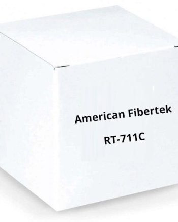 American Fibertek RT-711C 8 Bit Video & Sensornet Data Rack Card Tx 1310/1550nm 12dB 4 Km MM 1 Fiber