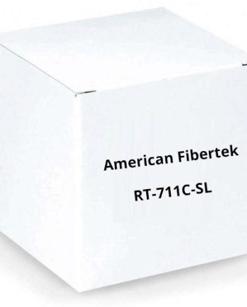American Fibertek RT-711C-SL 8 Bit Video & Sensornet Data Rack Cd Tx 1310/1550nm 21dB SM 1 Fiber
