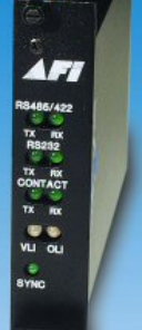 American Fibertek RT-915C-SL Single Channel Digital Video Rack Card Transmitter, 1 Bi-Directional Multi-Protocol Data Channel, Single Mode