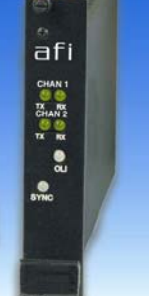 American Fibertek RT-9P888 24 Bit Digital Audio 3 Channels Rack Card 12dB Multi-mode