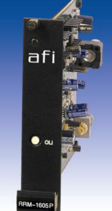 American Fibertek RTM-1605P Rack Card Transmitter – Field Unit, Video / Up-the-Coax Data