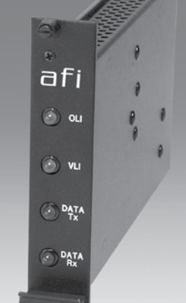 American Fibertek RTM-61-2F8 Rack Card Transmitter – Field Unit, 2 Fiber