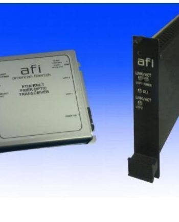 American Fibertek RTX-46-FX-SC One Fiber Rack card Transmitter FX Multimode SC Connector