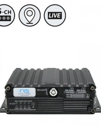 RVS Systems RVS-5501-01 MobileMule 5 Channel Mobile DVR with GPS and Wi-Fi (SD)