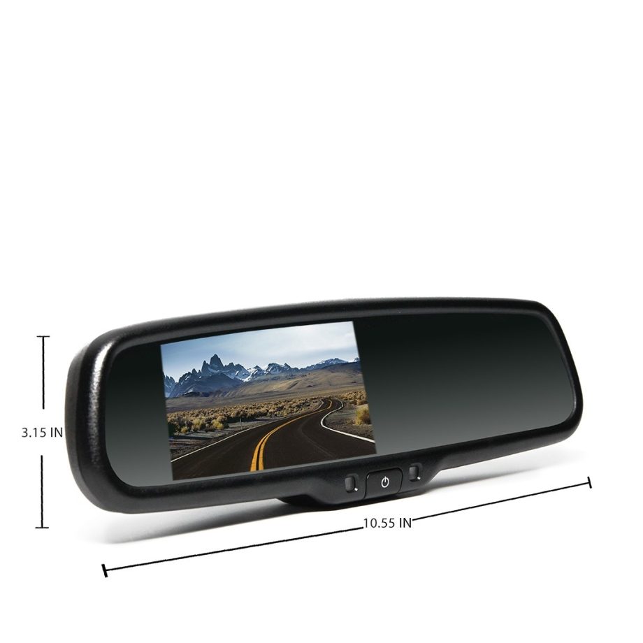RVS Systems RVS-718 G-Series 4.3 inch Rear View Replacement Mirror Monitor