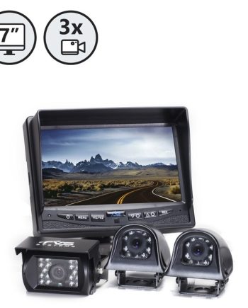 RVS Systems RVS-770616-NM-01 620 TVL 7″ Display, Backup and Both Side Cameras, 66′ and 2 x 33′ Cable