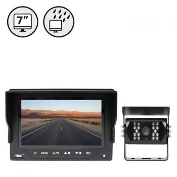 RVS Systems RVS-7709910 Backup Camera with 7″ Waterproof Rear View Monitor and 66ft Cable