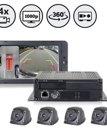 RVS Systems RVS-77555-02 HD 360° Camera System with 7″ HD Monitor with Calibration Kit