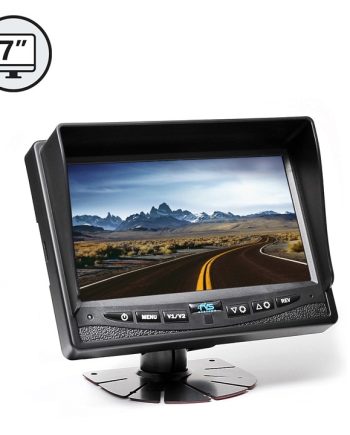 RVS Systems RVS-812613-NM-02 120° Heated Backup Camera, 7″ LED Display, 33′ Cable