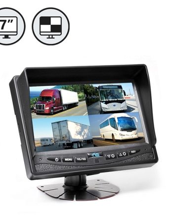 RVS Systems RVS-812613-NM-07 120° Heated Backup Camera, 7″ QV Display, 66′ Cable