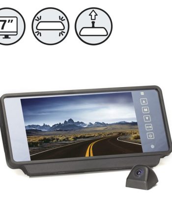 RVS Systems RVS-Fseries 480 TVL Backup Camera System With Commercial Mirror Monitor