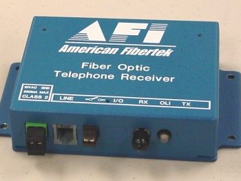 American Fibertek RX-86A-SL Telephone Line Extender System