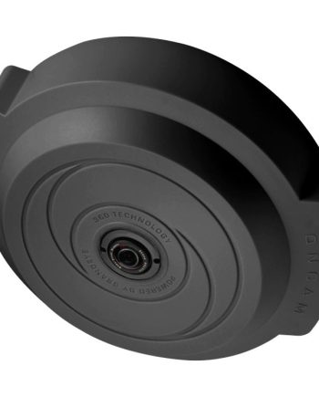 Pelco S-EVO-05NJD-P 5 Megapixel 360° Indoor Fisheye Network Camera, Black
