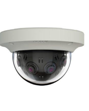 Pelco S-IMM12036-1I-I 12 Megapixel 360° In-Ceiling Indoor Vandal Network Camera, White