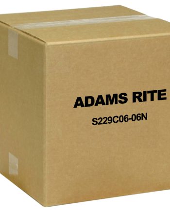 Adams Rite S229C06-06N Screw Flat Head #6-32 x 3/8″, Stainless Steel with Thread Lk Patch