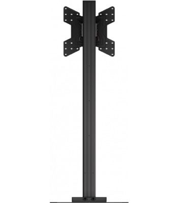 Crimson S55V Floor Stand for Screens from 32″ to 55″, Black