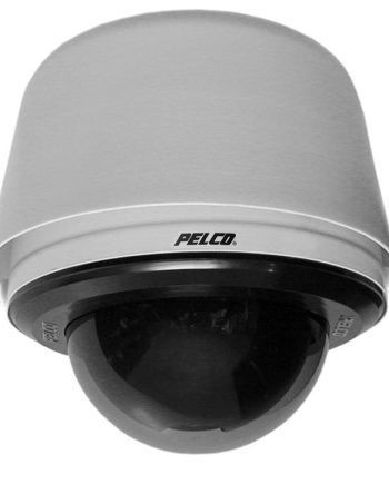 Pelco S6220-EGL0 2 Megapixel Spectra Enhanced Low Light HD Pendant Environmental Network PTZ Dome Camera, 20X, Smoked, Gray