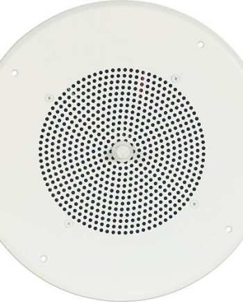 Bogen S86T725PG8U Ceiling Speaker Assembly with S86 8″ Cone with Bright White Grille