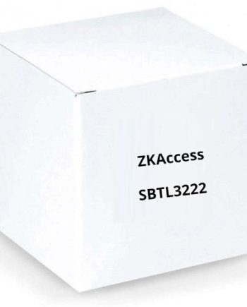 ZKAccess SBTL3222 Swing Barrier Turnstile with Two Barriers for Additional Lane with Controller, Fingerprint and RFID Reader