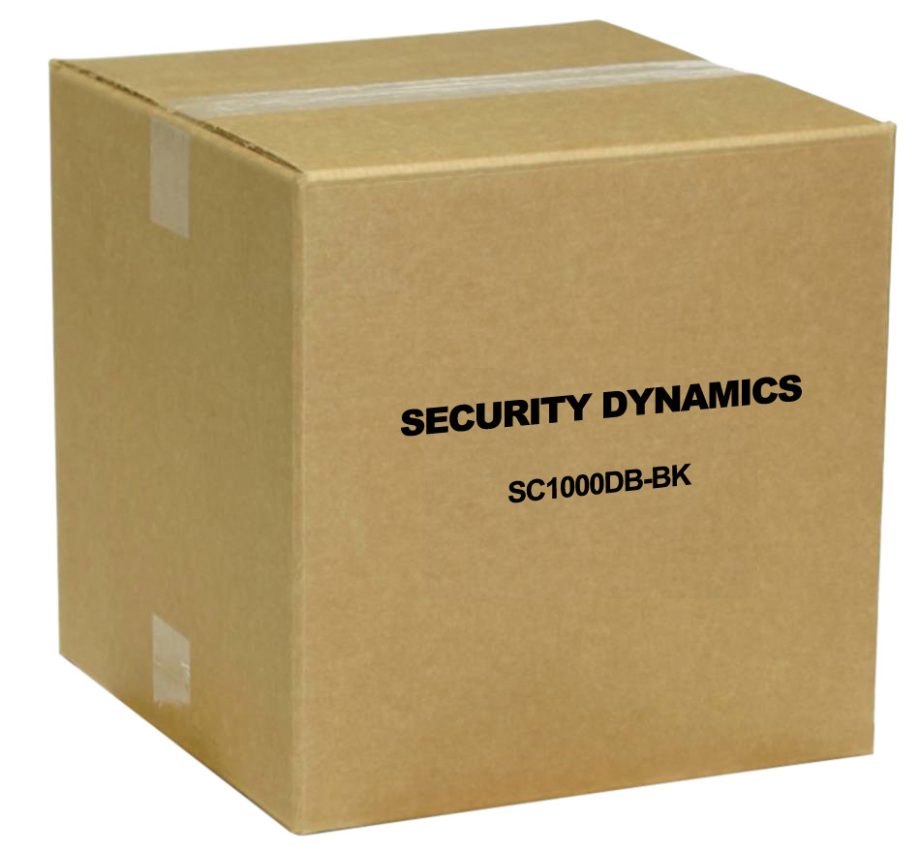 Security Dynamics SC1000DB-BK Outdoor BC Conductor with BC 18/2 Power, 1000 Feet, Black