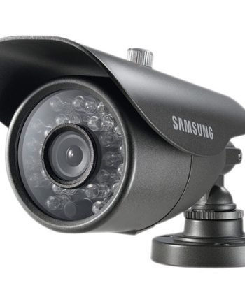 Samsung SCO-2040RN 650TVL High-Resolution Small Indoor IR Bullet Camera with Built-In 8mm Fixed Lens (NTSC)
