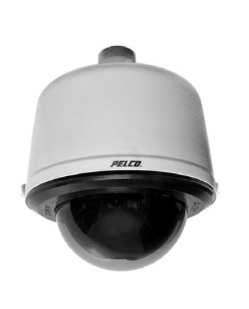 Pelco SD530-PG-0 740 TVL Spectra V Series Smoked Dome Camera, 30X Lens, Grey