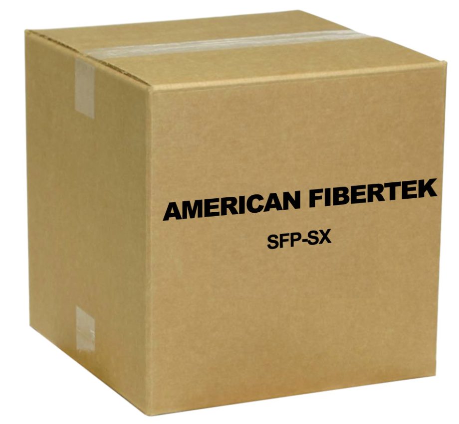 American Fibertek SFP-SX Multimode, 1000Mbps, 850nm, 550M, 2 Fiber, LC