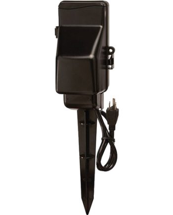 KJB SG1515WF Home Electric Outdoor Power Strip with Analog Covert Wi-Fi Camera & DVR