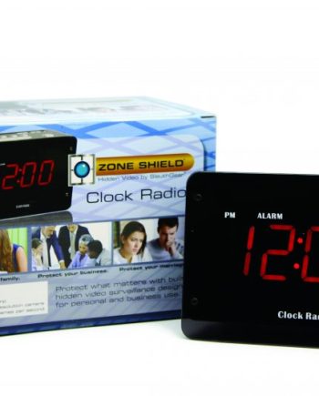KJB SG1520WF SG Home Electric Clock Radio with Analog Covert Night Wi-Fi Camera & DVR
