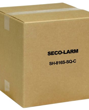 Seco-Larm SH-816S-SQ-C Self-Contained Siren/Strobe 120dB, Clear