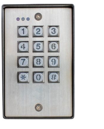 Seco-Larm SK-1123-SDQ Vandal Resistant Outdoor Access Control Keypad