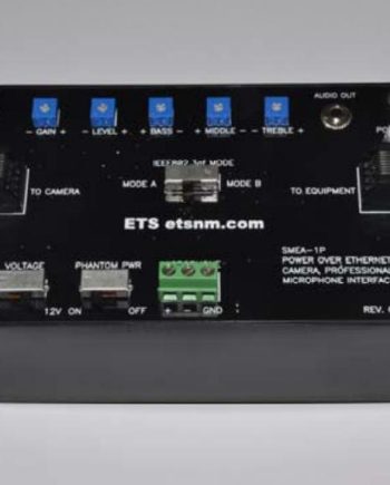 ETS SMEA-1P IP PoE Camera Interface Box for Professional Microphones