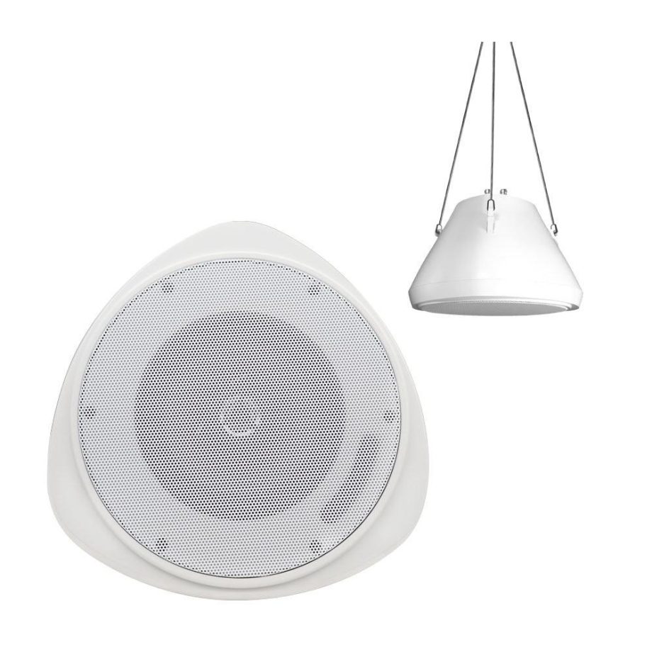 Speco SP30PT  5” 70-25V Pendant Mount Speaker, White