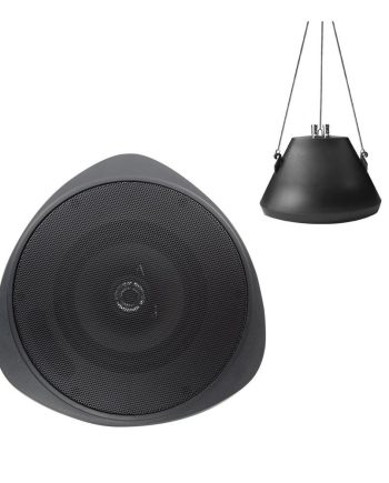 Speco SP30PTB 5” 70/25V Pendant Mount Speaker, Black Housing