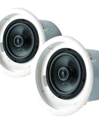 Speco SP6NXCTUL 6.5″ 70V Commercial Metal Back Can Speakers