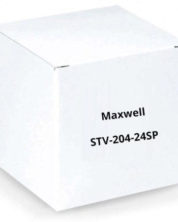 Maxwell STV-204-24SP CCTV Sign – Spanish – 24 x 24 – Red & Black