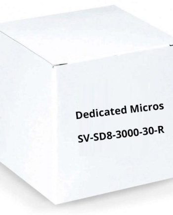 Dedicated Micros SV-SD8-3000-30-R SmartVu 3000 Indoor Network PTZ Camera
