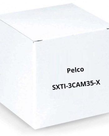 Pelco SXTI-3CAM35-X 384 x 288 Network Thermal Imaging Camera, 35mm Lens, PAL