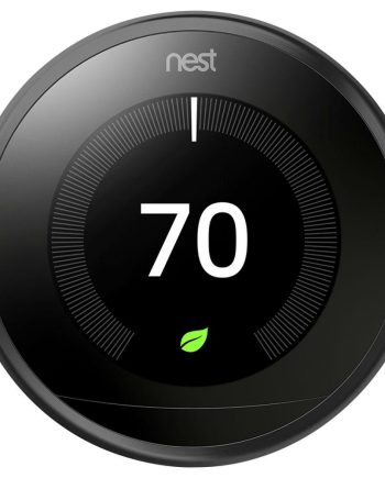 Google Nest T3016US Learning Thermostat 3rd Generation, Black