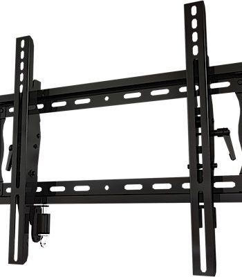 Crimson T46L Universal Tilting Mount with Lock for 26″ to 55″ Flat Panel Screens, Black