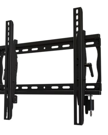 Crimson T46LL Universal Tilting Mount with Dual Locks for 26″ to 55″ Flat Panel Screen, Black