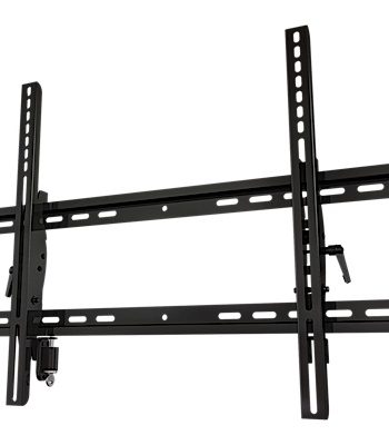 Crimson T55L Universal Tilting Mount with Lock for 32″ to 80″ Flat Panel Screens, Black